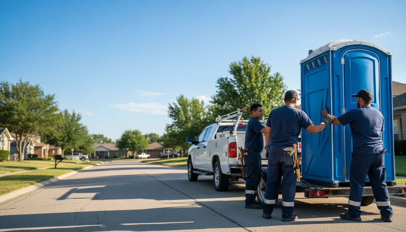 Portable Toilet Rental in Breckenridge, MI near me